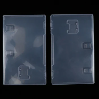 2шт Для игровой карты Switch NS Прозрачная Коробка Держатель картриджа для карт Чехол Оболочка