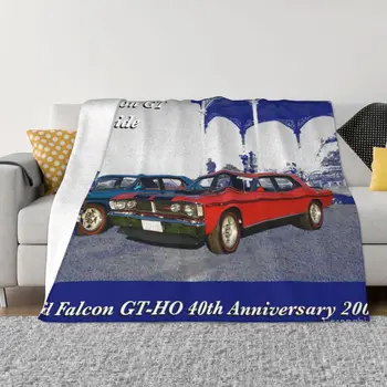 Ford Falcon GTH 40th Anniversary Одеяло, покрывало на кровать, Плюшевая эстетика