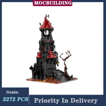 MOC Street View Architecture Сборка модели башни Строительные блоки Коллекция темных фильмов Игрушки Подарки