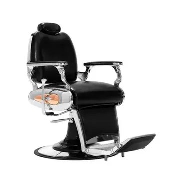 Винтажное мужское кресло для стрижки жирных волос Парикмахерское кресло можно установить для специальной стрижки в салоне бритья. Мебель для салона