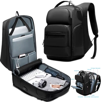 Водонепроницаемые дорожные рюкзаки большой емкости для мужчин, Противоугонный 15,6-дюймовый рюкзак для ноутбука, деловая сумка с USB-зарядкой Mochilas