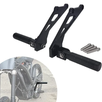 Комплект задних подножек, подставки для ножных педалей с кронштейном для электрического велосипеда Sur Ron Light Bee X/S/L1E Segway X260/X160 Dirt Bike