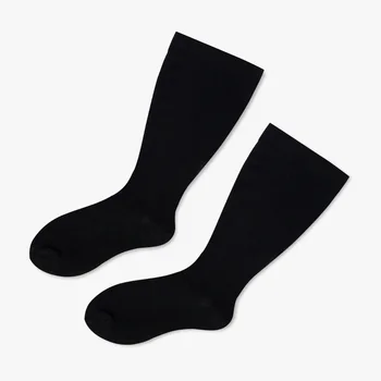 Летние черно-белые носки тонкие однотонные носки среднего цвета в летних ледяных чулках