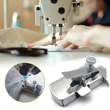 Магнитная направляющая для шва швейной машины Прижимная лапка Подшив Универсальные аксессуары для промышленной швейной машины с шагающей лапкой