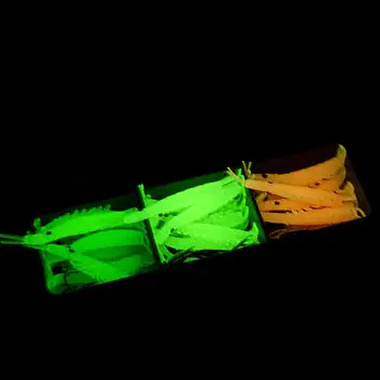 / набор Рыболовных Приманок + крючки Комбинированные Светящиеся Бионические Приманки Из Криля Мягкие Приманки Рыболовные Принадлежности Ящик Для Рыболовных Инструментов