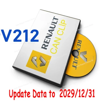 Новый Can Clip V212 для Диагностического программного обеспечения Renault OBD2 Обновляет Данные до 2029/12/31 и исправляет