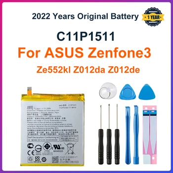 Оригинальный Аккумулятор ASUS Высокой Емкости C11P1511 Для ASUS Zenfone3 Ze552kl Z012da Z012de 2900 мАч + Бесплатные Инструменты
