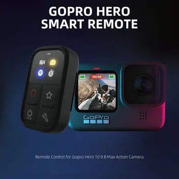 Пульт дистанционного управления для GoPro Hero 10 9 8 Max с креплением на джойстик и наручным YOCTOP Smart Remote совместим с hero10