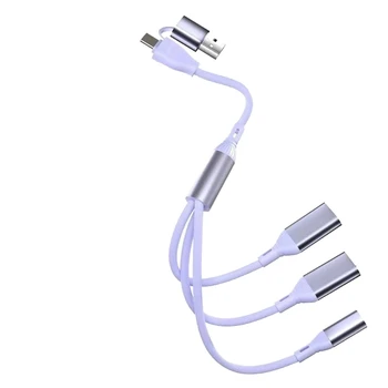 Разветвитель USB / Type C Док-станция USB C с Проводным OTG-конвертером со Скоростью 480 Мбит /с Расширяет Возможности подключения устройств