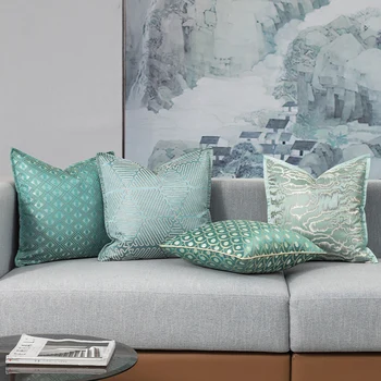 Роскошный дизайнерский чехол для подушки 45x45 см Высококачественный дизайнерский декоративный чехол для дивана для гостиной Декор Наволочка для дивана в спальне