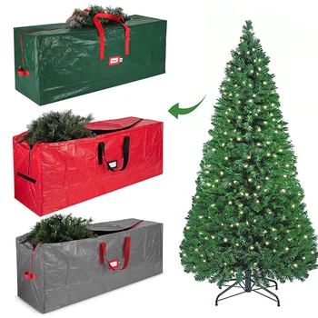 Складная сумка для хранения рождественской елки, рождественского украшения, венка, сумка из ткани Оксфорд для хранения рождественских игрушек, гирлянды для домашнего хранения
