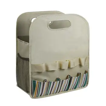Сумка-органайзер для инструментов Наружная сумка из ткани Оксфорд 600D Многоцелевая внутренняя сумка Компактная сумка для инструментов с несколькими отделениями