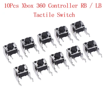 Тактильный переключатель кнопки бампера 10шт RB / LB для Xbox One контроллер Xbox 360