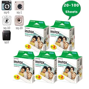 Фотобумага Instax Square Film White Edge (10-100 листов) для Fujifilm SQ10 SQ6 SQ1 SQ20 Instant Films Camera Share SP-3Printer