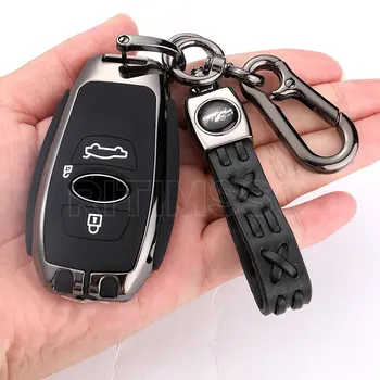 Чехол Для Автомобильных Ключей из Цинкового Сплава Subaru Legacy XV Forester Outback BRZ SIT Аксессуары Auto Remote Key Shell Case Защитные Чехлы